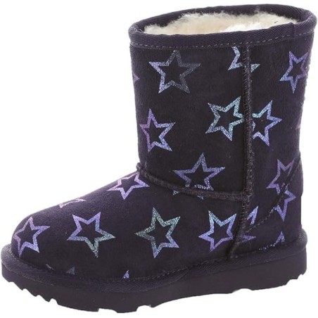 Bottes UGG Classic II Iridescent Stars Tige Suédé Naturel